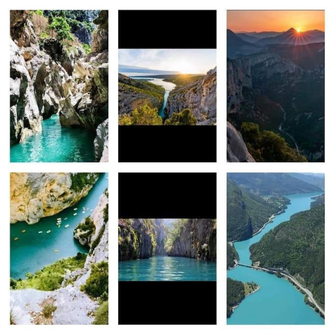 Mazet 55 Gorges Du Verdon Saint-Martin-de-Brômes Екстериор снимка